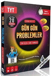 TYT Gün Gün Problemler Soru Bankası - Strateji Yayınları