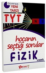 Dahi Adam Yayıncılık TYT Hocanın Seçtiği Sorular Fizik Soru Bankası 2. Fasikül - Dahi Adam Yayıncılık