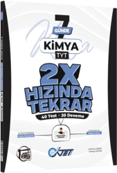TYT Kimya 2X Hızında Tekrar Deneme - Oktet Yayınları