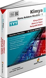 Aydın Yayınları TYT Kimya Konu Anlatım Modülü - 1 Kimya Bilimi-Atom ve Yapısı-Periyodik Sistem - 1