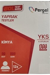 Pergel Yayınları TYT Kimya Kutu Test - Pergel Yayınları