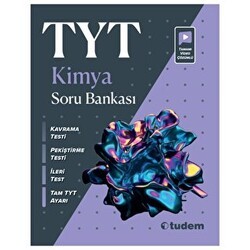 Tudem Yayınları - Bayilik TYT Kimya Soru Bankası - Tudem Yayınları - Bayilik