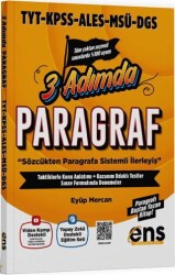 TYT KPSS ALES MSÜ DGS Paragraf 3 Adımda Konu Özetli Soru Bankası - ENS Yayınları