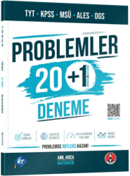 TYT KPSS MSÜ ALES DGS Problemler 20+1 Deneme - Anıl Hoca Yayınları