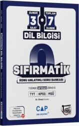 TYT KPSS MSÜ Dil Bilgisi Sıfırmatik Konu Anlatımı Soru Bankası - Çap Yayınları