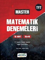 Okyanus Yayınları TYT Master 15 Matematik Denemeleri - Okyanus Yayınları