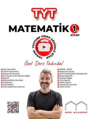 TYT Matematik 1. Kitap Tamamı Çözümlü Soru Bankası - 1
