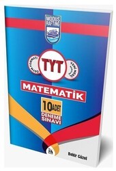 TYT Matematik 10 Adet Deneme Sınavı - Modus Yayınları