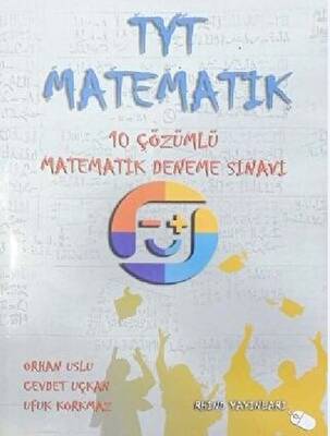 Rhind Yayınları TYT Matematik - 10 Çözümlü Matematik Deneme Sınavı - 1
