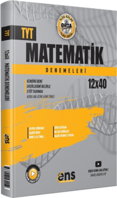 TYT Matematik 12 x 40 Denemeleri - 1