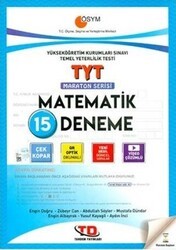 Tandem Yayınları TYT Matematik 15 Deneme Maraton Serisi - Tandem Yayınları