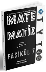 TYT Matematik El Yazısı Konu Anlatım ve Öğretici Testler Fasikül 7 - KR Akademi Yayınları