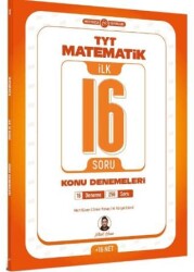 TYT Matematik İlk 16 Soru Konu Denemeleri - Mert Hoca Yayınları