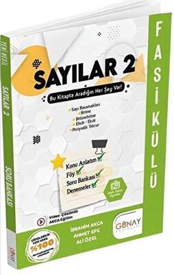 Günay Yayınları TYT Matematik Sayılar 2 Fasikülü - 1