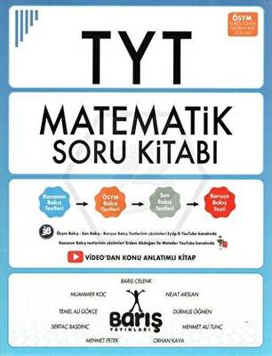 Yazarın Kendi Yayını - Barış Çelenk TYT Matematik Soru Bankası - 1