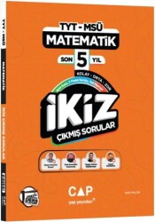 TYT MSÜ Matematik Ders Platosu Son 5 Yıl İkiz Çıkmış Sorular - Çap Yayınları