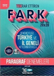 Yayın Denizi Yayınları TYT Paragraf Fark Tekrar Ettiren Denemeleri - 1
