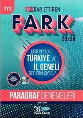 Yayın Denizi Yayınları TYT Paragraf Fark Tekrar Ettiren Denemeleri - 1