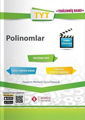 Sonuç Yayınları TYT Polinomlar - 1