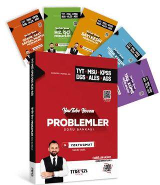 Marka Yayınları 2026 YKS TYT MSÜ KPSS DGS ALES MEB-AGS Problemler Youtube Hocam Soru Bankası Çözümlü - 1