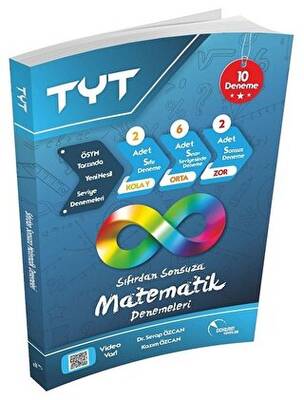 Doktrin Yayınları TYT Sıfırdan Sonsuza Matematik Video Çözümlü 10`lu Deneme - 1