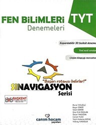 Canım Hocam Yayınları TYT Sınavigasyon Serisi Fen Bilimleri Koparılabilir 30 Fasikül Deneme - Canım Hocam Yayınları