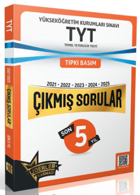 TYT Son 5 Yıl Çıkmış Sorular 2021-2025 - 1