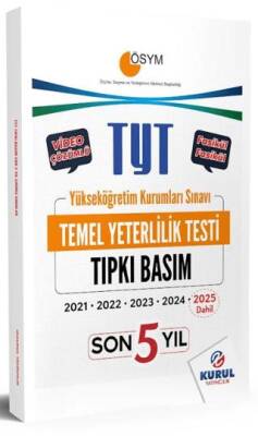 TYT Son 5 Yıl Tıpkı Basım Çıkmış Soru Kitapçıkları - 1