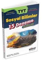 Miray Yayınları TYT Sosyal Bilimler 15 Deneme - Miray Yayınları