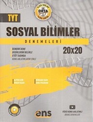 ENS Yayınları TYT Sosyal Bilimler 20 x 20 Deneme - ENS Yayınları