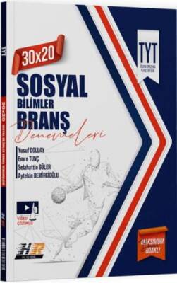TYT Sosyal Bilimler 30 x 20 Denemeleri - 1