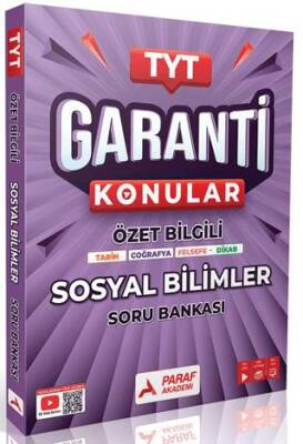 TYT Sosyal Bilimler Garanti Soru Bankası - 1