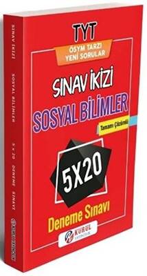 Kurul Yayıncılık TYT Sosyal Bilimler Sınav ikizi Tamamı Çözümlü 5x20 Deneme Sınavı - 1