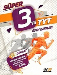Hız ve Renk Yayınları TYT Süper 3`lü ÖSYM Karması - Hız ve Renk Yayınları