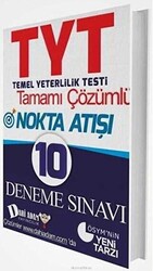 Dahi Adam Yayıncılık TYT Tamamı Çözümlü 10 Deneme Sınavı - 1