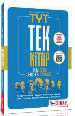 TYT Tek Kitap Tüm Dersler Soru Bankası - 1