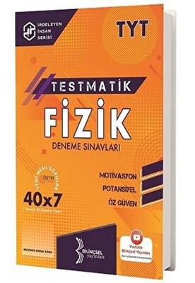 Bilinçsel Yayınları TYT Testmatik Fizik Deneme Sınavları - 1