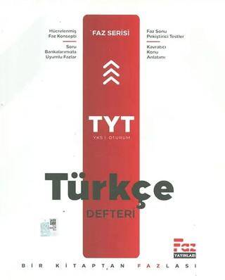 TYT Türkçe Defter - 1