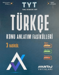 TYT Türkçe Konu Anlatım Fasikülleri 3 Fasikül - Avantaj Yayınları