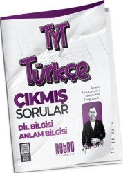 TYT Türkçe Konu Konu Çıkmış Sorular - Retro Yayıncılık