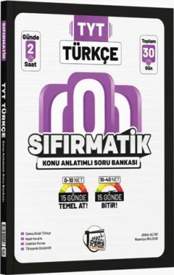 TYT Türkçe Sıfırmatik Konu Anlatımlı Soru Bankası - 1