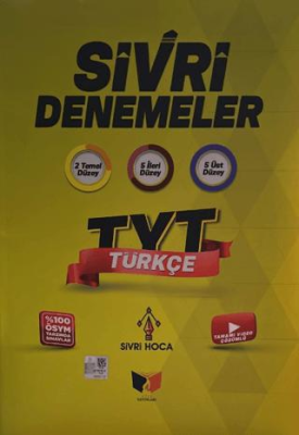 TYT Türkçe Tamamı Video Çözümlü Sivri Denemeler - 1