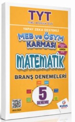 TYT Yapay Zeka Destekli MEB ve ÖSYM Karması Matematik 5’li Branş Denemeleri - Kurul Yayıncılık