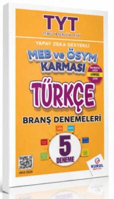 TYT Yapay Zeka Destekli MEB ve ÖSYM Karması Türkçe 5’li Branş Denemeleri - 1