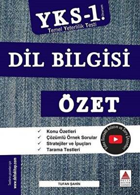 Delta Kültür Yayınevi TYT YKS 1. Oturum Dil Bilgisi Özet - 1