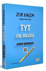 Editör Yayınevi TYT Zor Kalem Veysel Hoca’dan Dil Bilgisi Soru Bankası Tamamı Video Çözümlü - Editör Yayınevi