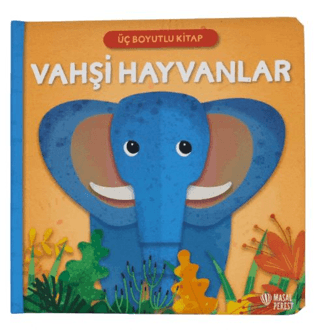 Üç Boyutlu Kitap- Vahşi Hayvanlar - 1