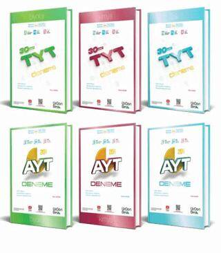 Üç Dört Beş TYT - AYT Fizik Kimya Biyoloji Deneme Seti - 1