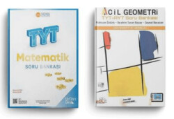 Üç Dört Beş TYT Matematik Acil Geometri Soru Bankası Seti - BKM Kitap
