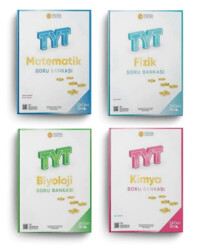 Üç Dört Beş TYT Matematik Fizik Kimya Biyoloji Soru Bankası Seti - Üç Dört Beş Yayınları
